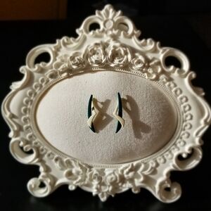 Abstract Leg Earrings